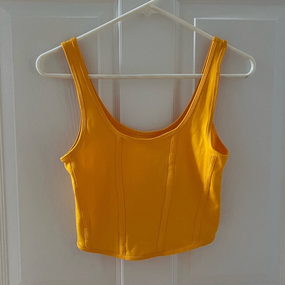 pacsun cropped tank top